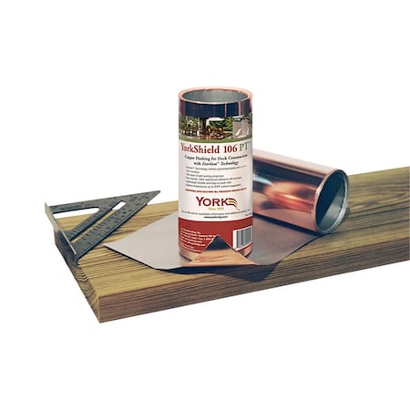 York 8 in. x 720 in. Copper Copper Roll Flashing YO6497